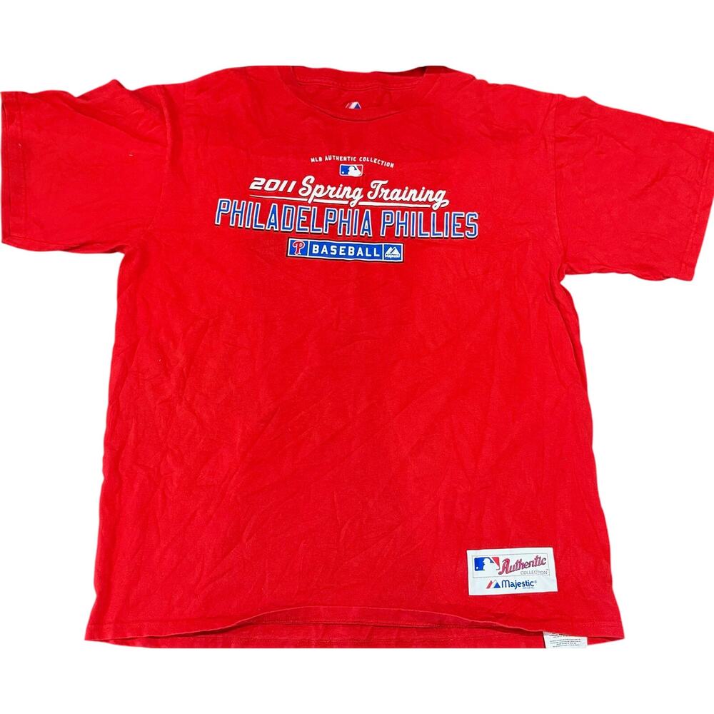 Vintage Tees - MLB Philadelphia Phillies 2011 Spring Training Graphic Tee*SZ L